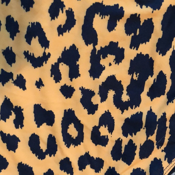 one shoulder leopard print one piece tank swim body suit - Picture 4 of 12